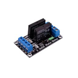 2 Channel 24V Solid State Relay Module Low-Level DC Control for 250V/2A Resistive Loads with Built-in Resistive Fuse For Industrial Automation, Home Automation, & DIY Projects - RS36972 Channel 24V Solid State Relay Module Low-Level DC Control for 250V/2A Resistive Loads with Built-in Resistive Fuse For Industrial Automation, Home Automation, & DIY Projects - RS3697 image 1