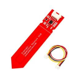 ELECROW Crowtail - Moisture Sensor V2.0 Optimize Plant Care With Capacitive Moisture Sensor Improved Capacitive Soil Moisture Sensor - RS7033ELECROW Crowtail - Moisture Sensor V2.0 Optimize Plant Care With Capacitive Moisture Sensor Improved Capacitive Soil Moisture Sensor - RS7033 image 1