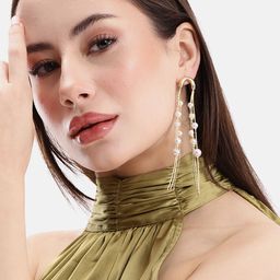 DressBerry Contemporary Drop Earrings-47