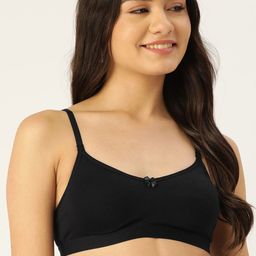 DressBerry Black Solid T-shirt Bra-picture-55