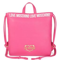 LOVE MOSCHINO Women Brand Logo Printed & Metal Detailing Backpack-image-56
