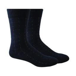 Sokker Blue Textured Socks-47