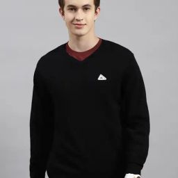 Monte Carlo Black Regular Fit Pullover-image-47