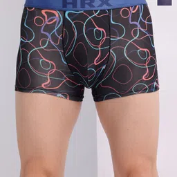 HRX by Hrithik Roshan Pack Of2 Printed Breathability Trunks HTO-PV-Print-109-112-S-picture-54
