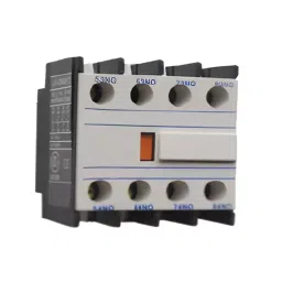 Sibass Electric Add On Block with CE Mark and 2NO+2NC Contact Configuration for AC Contactor, SE-1C-D22 (Pack of 200)-picture-2