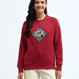 U.S. POLO ASSN. Red Cotton Printed Sweatshirt-picture-33