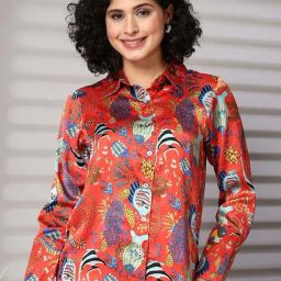 Melon By plusS Red Printed Shirt-picture-42