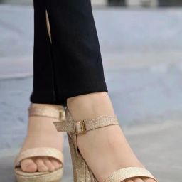 Shoetopia Kids Gold Ankle Strap Sandals-image-50