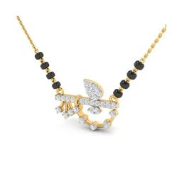 Waman Hari Pethe Jewellers 18k Gold & Diamond Mangalsutra for Women-image-87
