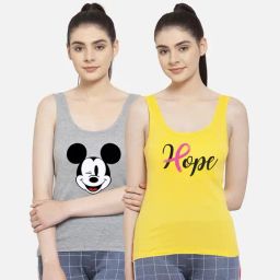 Friskers Multicolor Printed Camisole (Pack Of 2)-image-42