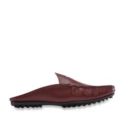 Baron&Bay Men's Arno Burgundy Mule Shoes-image-93