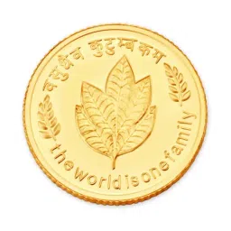 Mia by Tanishq Mango Leaf 22k (916) 10gm Gold Coin-image-14
