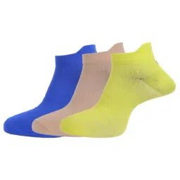 Dollar Multi Cotton Self Pattern Socks - Pack of 3-picture-26