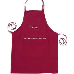 Maspar Red 100% Cotton 225 GSM Apron - Single Piece-19