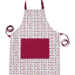 Maspar Red & Green 100% Cotton 225 GSM Apron - Single Piece-40