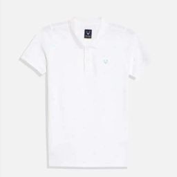 Allen Solly Boys White Textured T-shirt-image-47