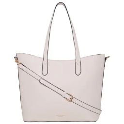 Accessorize London Pink Solid Medium Tote Handbag-image-57