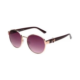 SCOTT Maroon Round UV Protection Unisex Sunglasses-32
