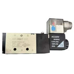 CONACT Single Solenoid Valve 5/2 Way (1/8 inch) 3.17 mm Thread Size, TG2511-06 image 2