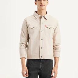 Levi's Beige Regular Fit Jacket-image-34