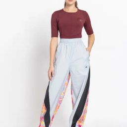 adidas Yellow LOOSE Printed Track Pant-image-36