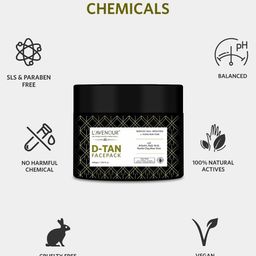 L'AVENOUR Set Of 3 D-Tan Face Pack For Tan Removal - 200 g Each image 3