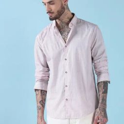 showoffff Showoff White Cotton Slim Fit Printed Shirt-picture-16