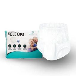 Healthshine Premium Unisex Adult Diaper Pants, Large Size, 10 Count, Waist Size 101-142 cm (White)-15