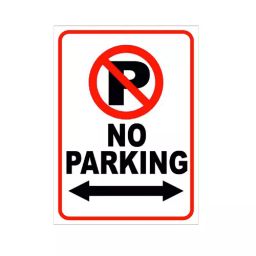 DsaTech 11x8 inch No Parking Sign Board-picture-11