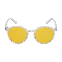 Irus Yellow Round UV Protection Sunglasses for Men-image-36