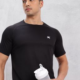 HRX by Hrithik Roshan Rapid-Dry Printed Running T-shirt-image-87