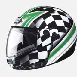 Studds N3 Black Large (580 mm) Flip Up-Full Face Helmet, Ninja D6 Decor-image-67