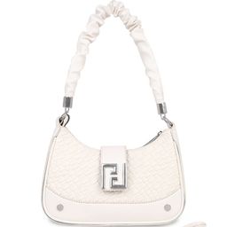 Pramadda Pure Luxury Women Textured PU Half Moon Sling Bag-image-89