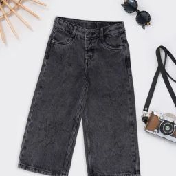 Pantaloons Junior Girls Jet Black Jeans-picture-30