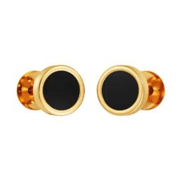 Joyalukkas 22k (916) Shimmering Round Gold Stud Earrings For Women-image-69