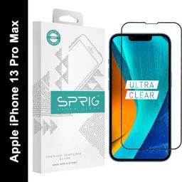 Sprig Edge To Edge Tempered Glass for Apple iPhone 13 Pro Max (Pack of 1)-picture-8