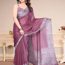 MAGNEITTA Pure Chiffon Saree-image-20
