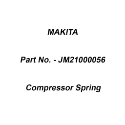 Makita Compressor Spring Size 45 mm for LB1200F, Part No JM21000056-18