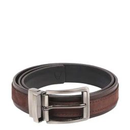 Hidesign Brown Leather Reversible Belt for Men-image-67