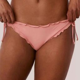 la Vie en Rose SOLID Brazilian Bikini Bottom-image-5