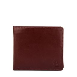 Kara Men Tan Solid Leather Two Fold Wallet-image-99
