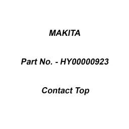Makita Contact Top Suitable For AF506, Part No HY00000923-41