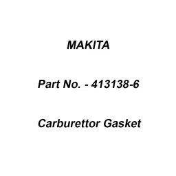 Makita Carburettor Gasket Suitable For EBH340U (Old No.59), Part No 413138-6-picture-35