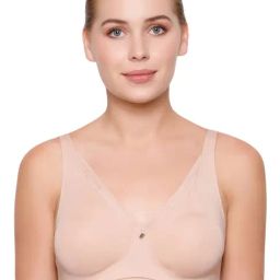 Triumph Beige Full Coverage Minimizer Bra-picture-30