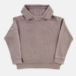 Angel & Rocket Kids Grey Solid Hoodie-image-39