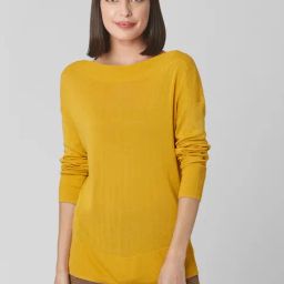 Vero Moda Mustard Regular Fit Sweater-picture-40