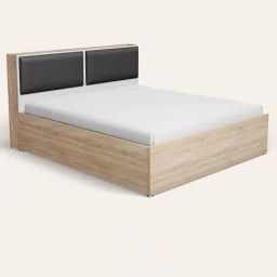 Godrej Interio Upmods Electra Engineered Wood Queen Box Bed - Sonoma Oak & White - Knock Down-image-16