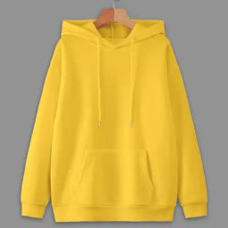Vimal Jonney Yellow Fleece Regular Fit Sweatshirt-picture-39