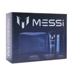 Messi Body Wash, Eau De Parfum & Premium Toiletry Bag Gift Set-image-0