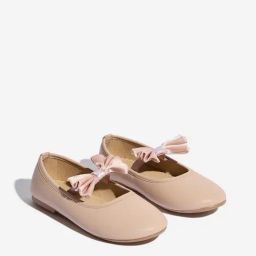 Yellow by Westside Blush Pink Bow-Adorned Mary Jane Shoes-image-63